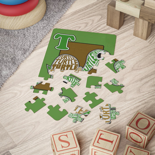 T is for Turtle Kids' Puzzle, 30-Piece