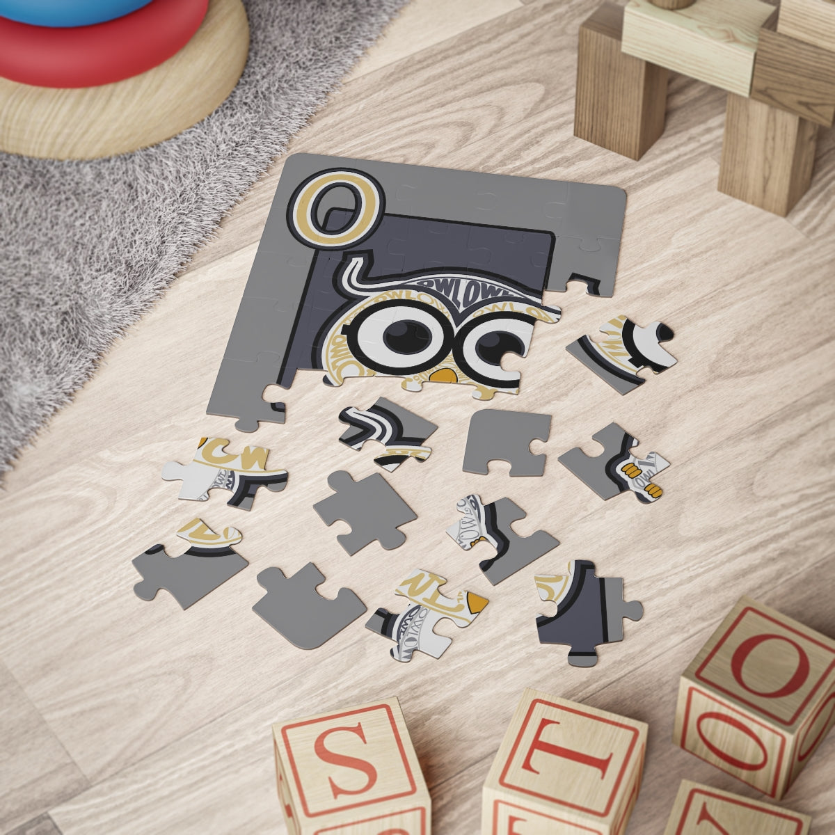 O is for Owl Kids' Puzzle, 30-Piece