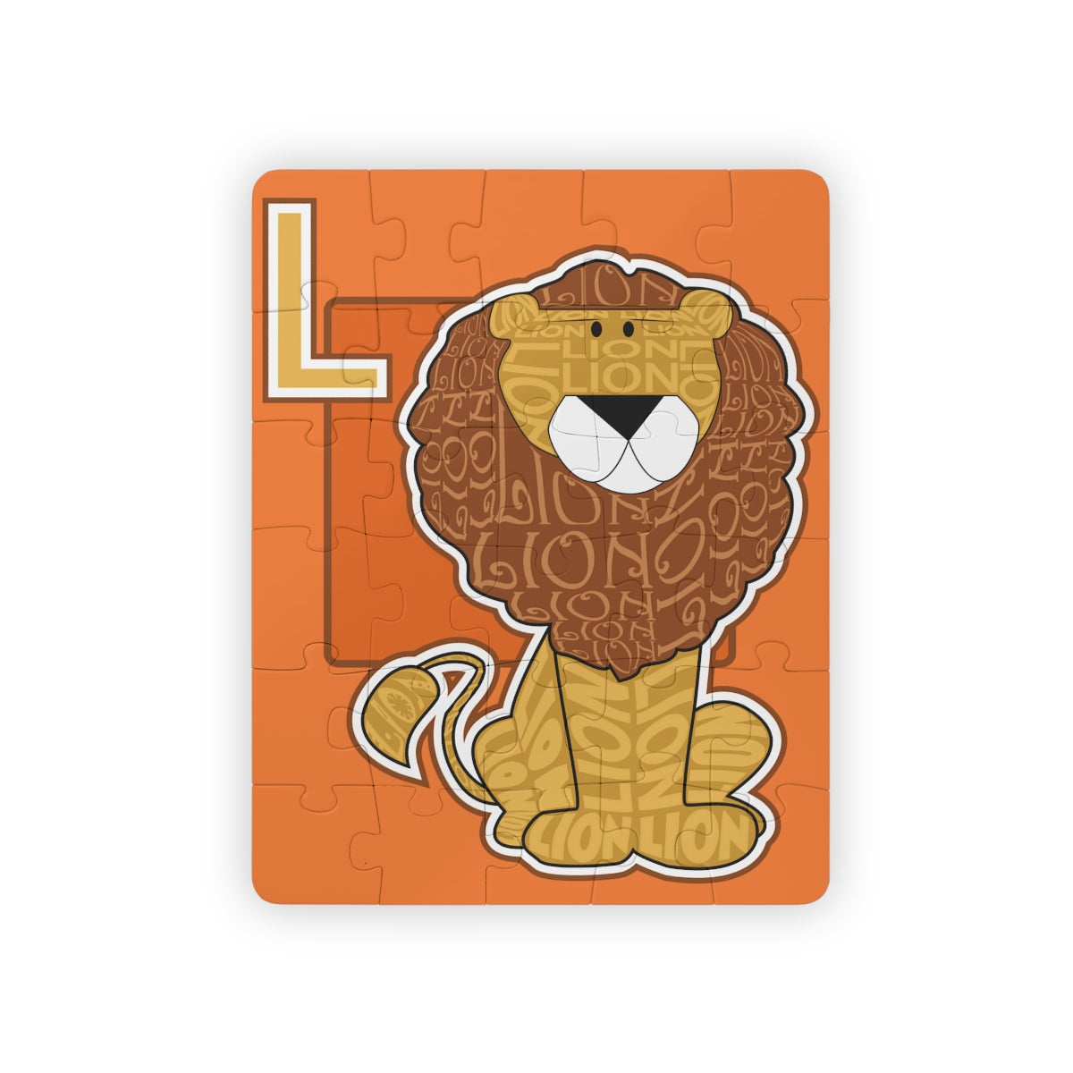 L is for Lion Kids' Puzzle, 30-Piece