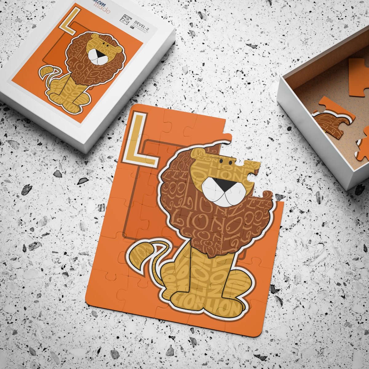 L is for Lion Kids' Puzzle, 30-Piece