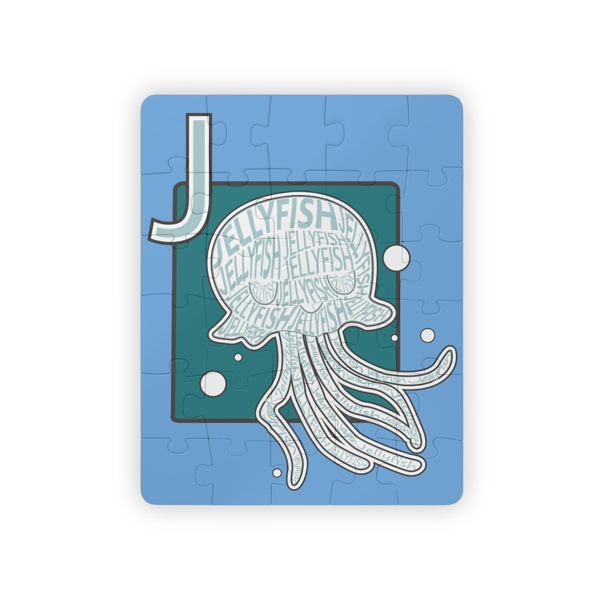 J is for Jellyfish Kids' Puzzle, 30-Piece