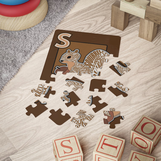 S is for Squirrel Kids' Puzzle, 30-Piece